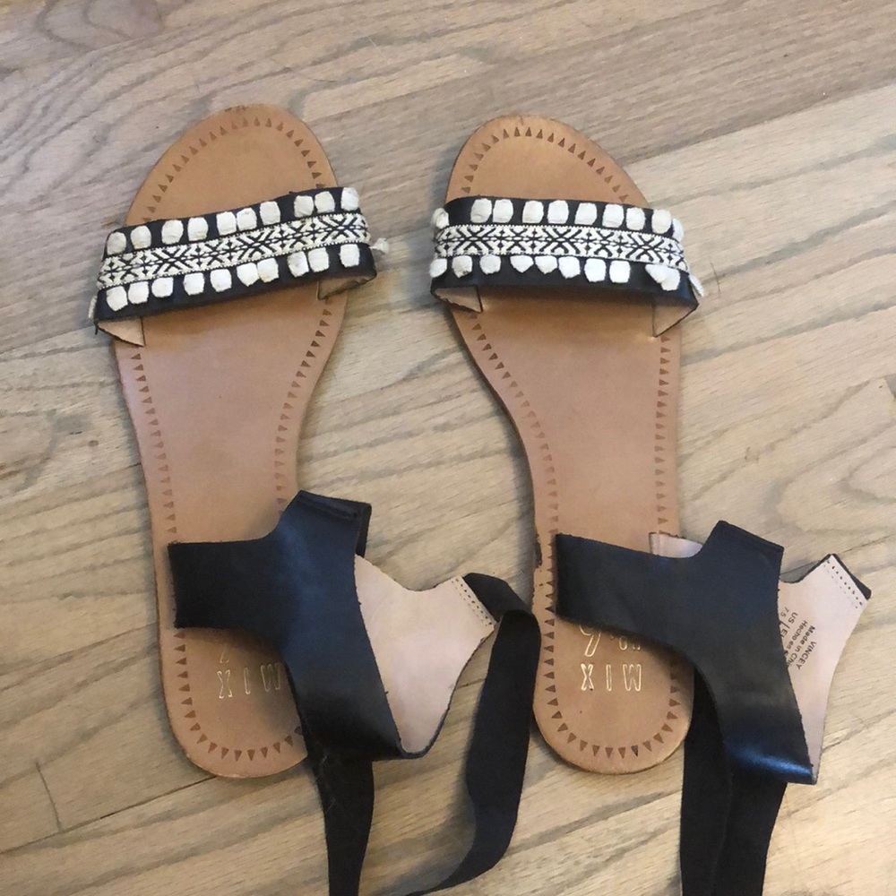 Funky Tie Up Sandals